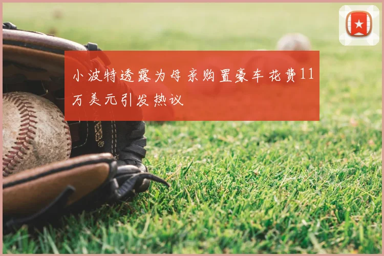 小波特透露为母亲购置豪车花费11万美元引发热议